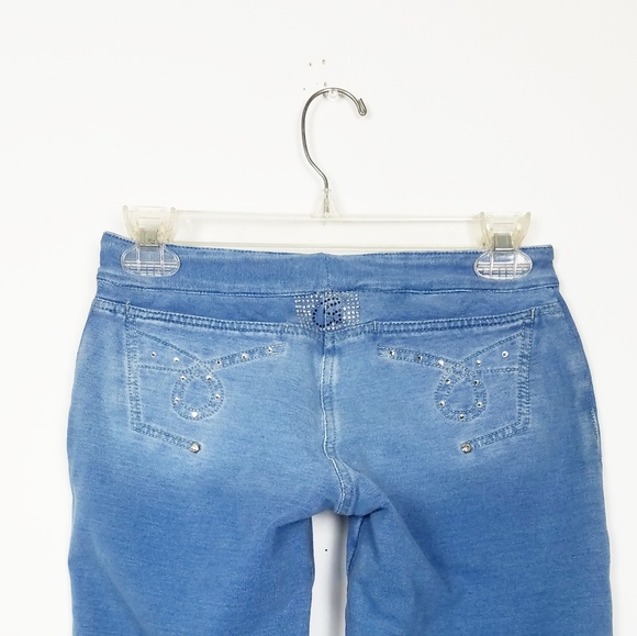 Brazilian Gangrio denim biker short booty push up - Picture 3 of 6